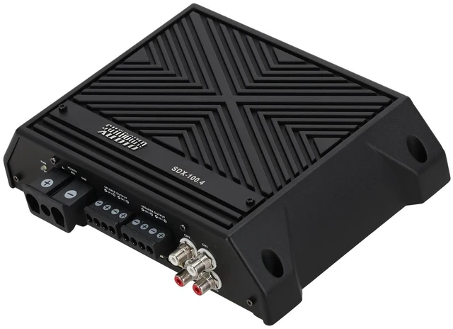 Alt view image 3 of 5 - Sundown Audio SDX-100.4 4-Channel Class D Amplifier, 135W x 4 RMS, Weatherproof