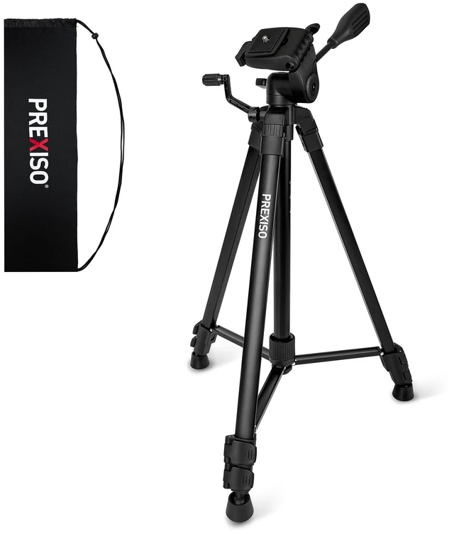 Main image of PREXISO 61 Inch Professional Laser Level Tripod Adjustable, Sturdy Aluminum