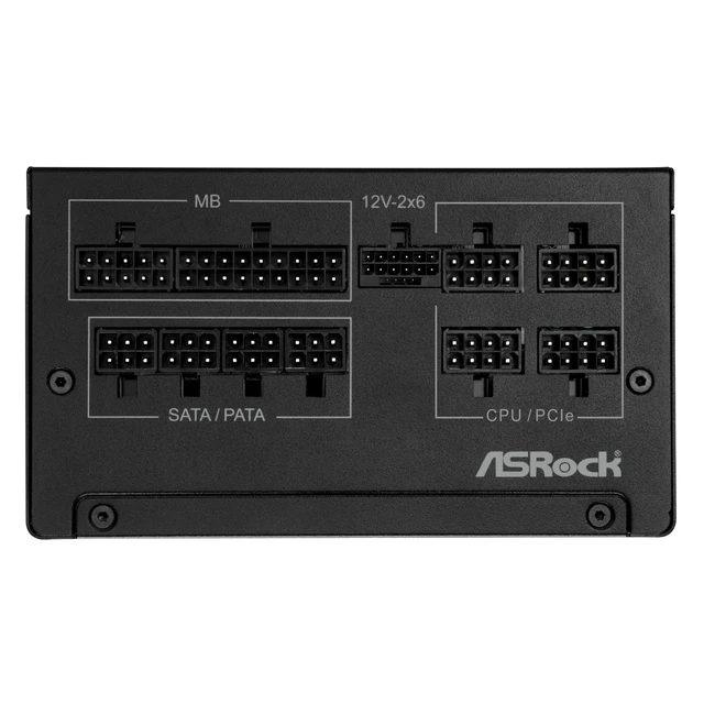 Alt view image 3 of 5 - ASRock Steel Legend SL-750G 750W Power Supply ATX3.1 iCOOL Full Modular 10 Years Warranty 135 mm FDB Fan 80 Plus Gold Cybenetics Platinum PCIe5.1 12V-2x6 Cable Japanese Capacitor 5V Boost