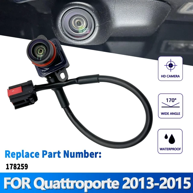 Alt view image 3 of 5 - wzruiqipei Rear View Back Up Camera Compatible with Maserati Ghibli quattroporte 2013-2015 Reverse Park Assist Backup Camera Replaces 178259