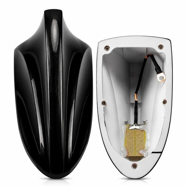 Main image of Takilma Shark Fin Antenna Cover for car Vehicle Shark Fin Shape Cover fit for Most Sedan,SUV, Truck, Van (Black)