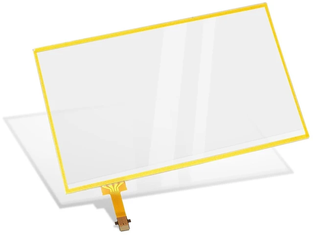 Main image of C070VTN01 Navigation Touch Screen Glass Digitizer, Compatible with 2014-2018 Toyota RAV4 2015-2017 Toyota Camry, 7 Inch 12-Pin Touchscreen Glass Digitizer