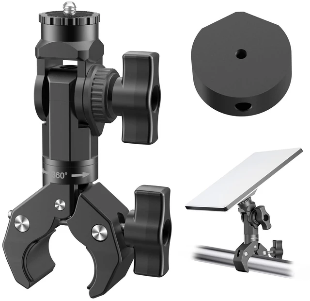 Main image of Starlink Mini Mount Clamp, Adjustable Pole Bracket with Pipe Adapter for RV