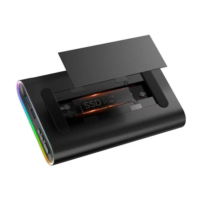 Alt view image 3 of 5 - XAMMUE ONEXGPU eGPU Graphic Card Dock Expansion Card with Radeon RX 7600M XT 8GB GDDR6 RDNA3 Architecture M.2 2280 Oculink Thunderbolt 3 and 4