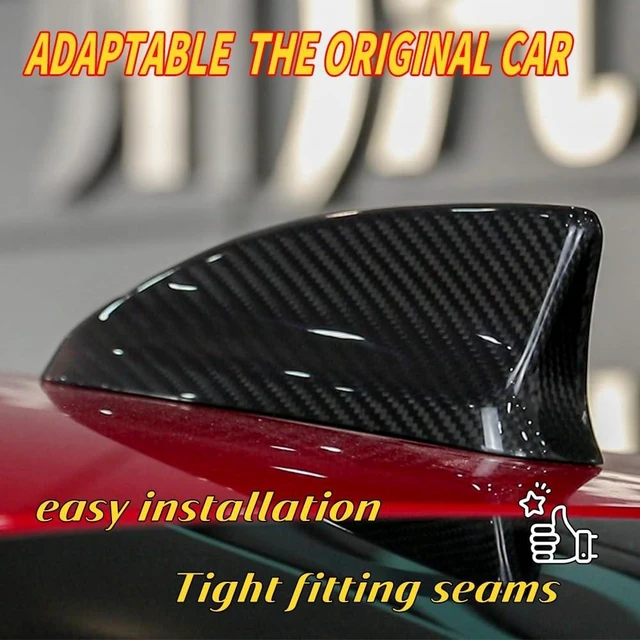 Alt view image 5 of 5 - JSWAN for Civic Type r FL5 Carbon Fiber Car Roof Antenna Cover(Glossy)