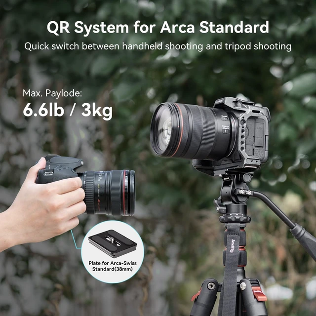 Alt view image 3 of 5 - SmallRig Tripod Fluid Head
