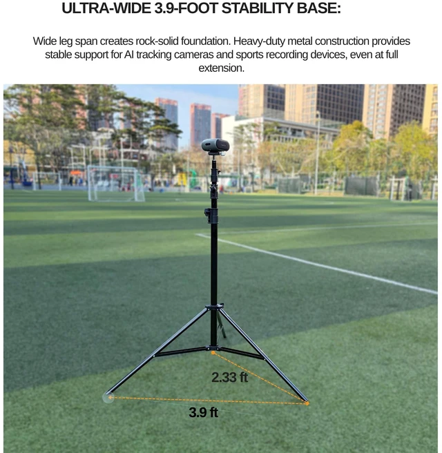 Alt view image 3 of 5 - 16.4 FT Tall Tripod for Xbotgo Falcon/Chameleon/Light/BallerCam/Veo Cam
