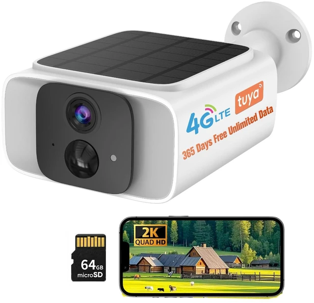 Main image of 4G LTE Cellular Security Camera Outdoor Wireless, 365-Day Unlimited Data