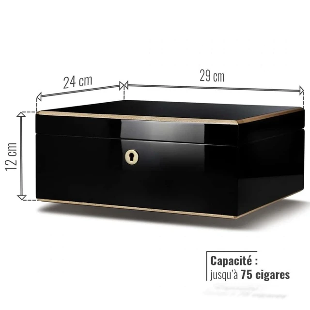 Alt view image 3 of 5 - Adorini Humidor Milan - Deluxe