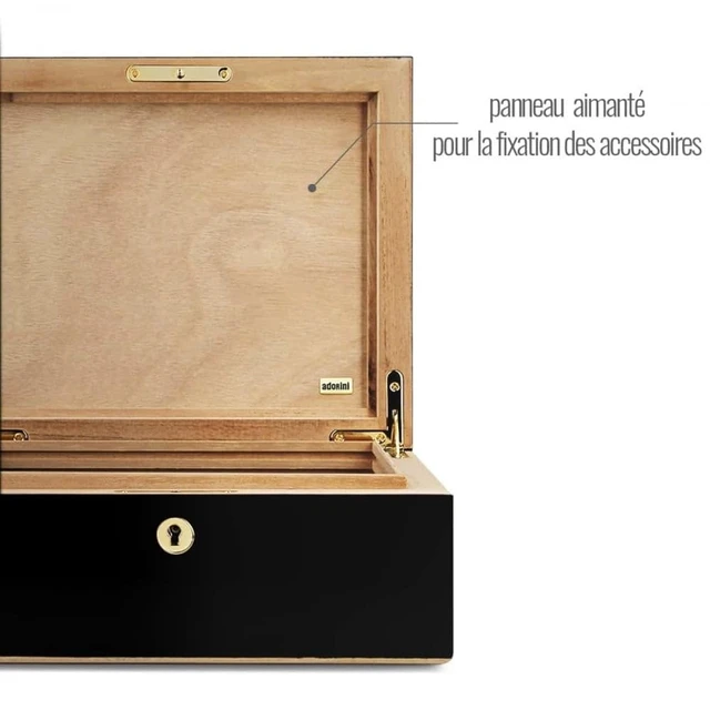 Alt view image 4 of 5 - Adorini Humidor Milan - Deluxe