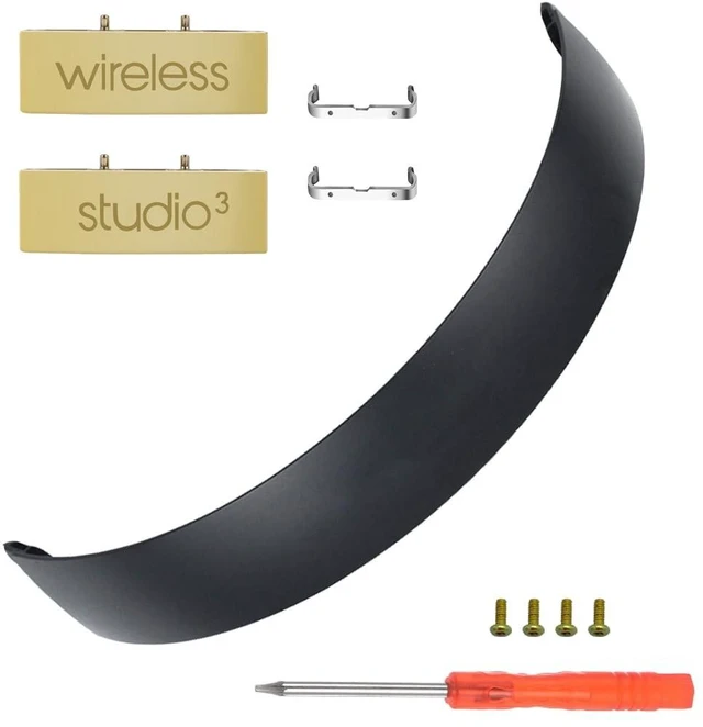 Main image of Beat Studio 3 Headband and Hinges Same as the OEM Arch Band + Hinge Repair Kit Compatible with Beats Studio3/A1914, Studio 2 Wired/Wireless (B0500/B0501), Studio Pro/A2924 Headphones (Shadow Gr