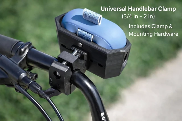 Alt view image 2 of 5 - ANCHOR Precision Bike Mount for Bose SoundLink Micro Bluetooth Speaker 2nd Gen Friction Fit - Includes Handlebar Clamp (3/4in to 2in) for Bikes, Golf Carts & Boats