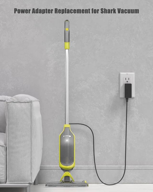 Alt view image 2 of 5 - for Shark VACMOP VM200 Charger, Replacement Shark Vacuum Charging Cord Compatible with Shark Vacuum Cleaner VM200 VM20026 VM200C VC200 UM200 UM205 VC205 Cordless Hard Floor Vacuum Mop Power Cord