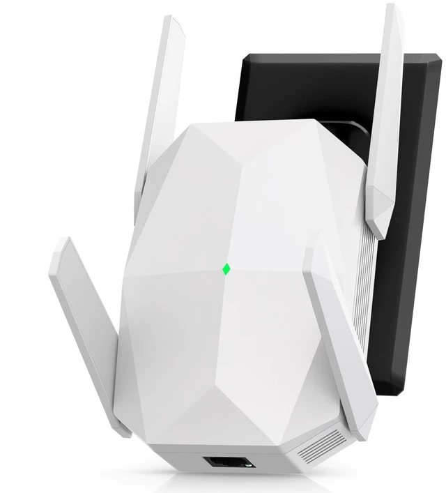Main image of EELEDEN WiFi Extender, 2026 A25WiFi 6 Booster AX3000 (Off-White)