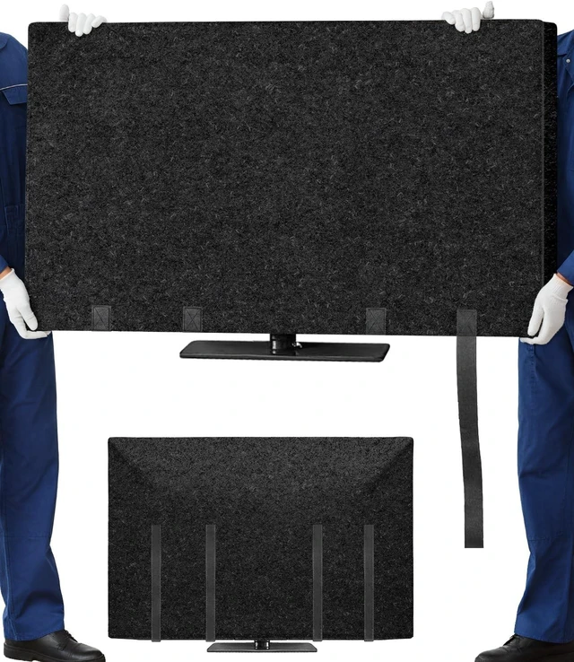 Main image of Usluole TV Cover for Moving, Thickened TV Screen Cover, Fit 60-65in TV