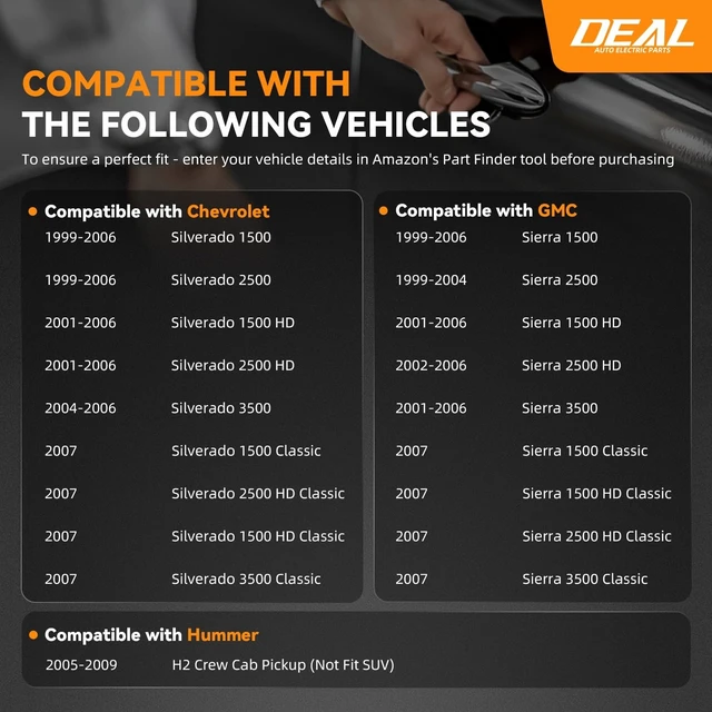 Alt view image 2 of 5 - DEAL AUTO ELECTRIC PARTS Tailgate Bezel Backup Camera