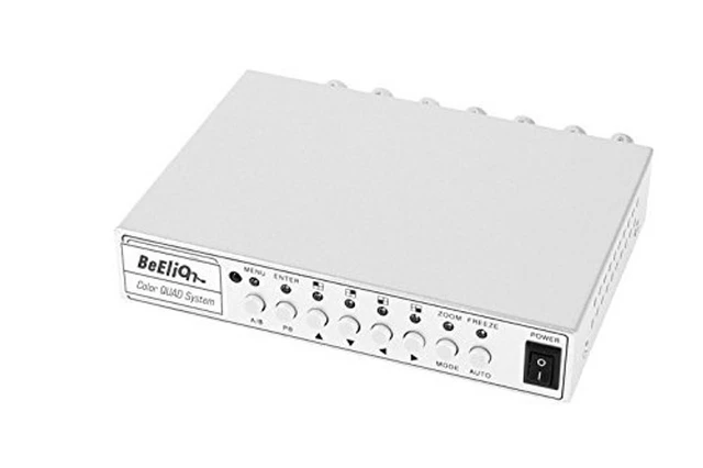 Alt view image 3 of 4 - 2CH HD Video Splitter & Switcher - 1080P Support, NTSC/PAL System, Picture Freeze Function, for CCTV/DVR Surveillance in School/Home/Office