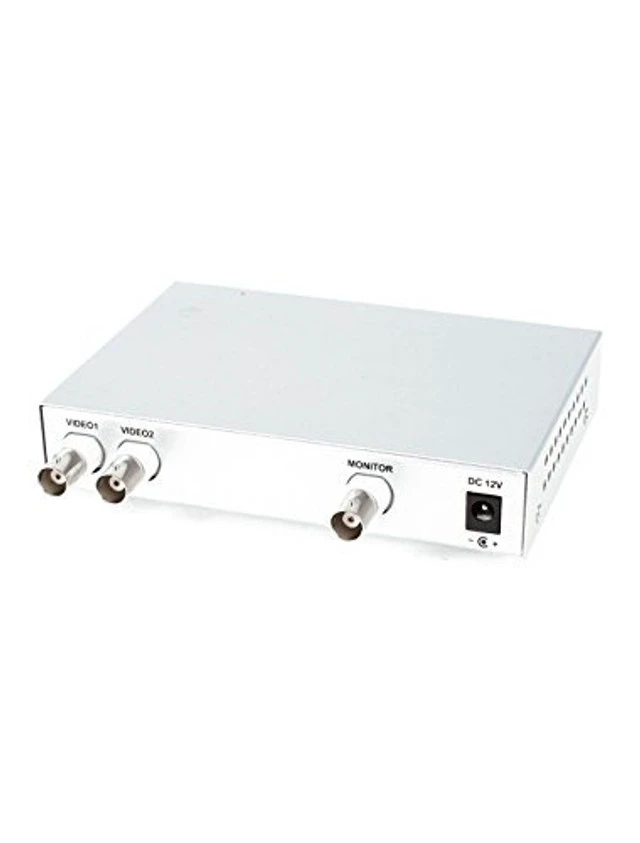 Alt view image 4 of 4 - 2CH HD Video Splitter & Switcher - 1080P Support, NTSC/PAL System, Picture Freeze Function, for CCTV/DVR Surveillance in School/Home/Office