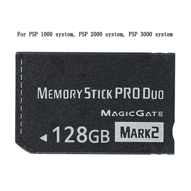 Alt view image 2 of 5 - Speed Memory Stick pro Duo 128GB (Mark2) PSP1000 2000 3000/Camera Memory Card