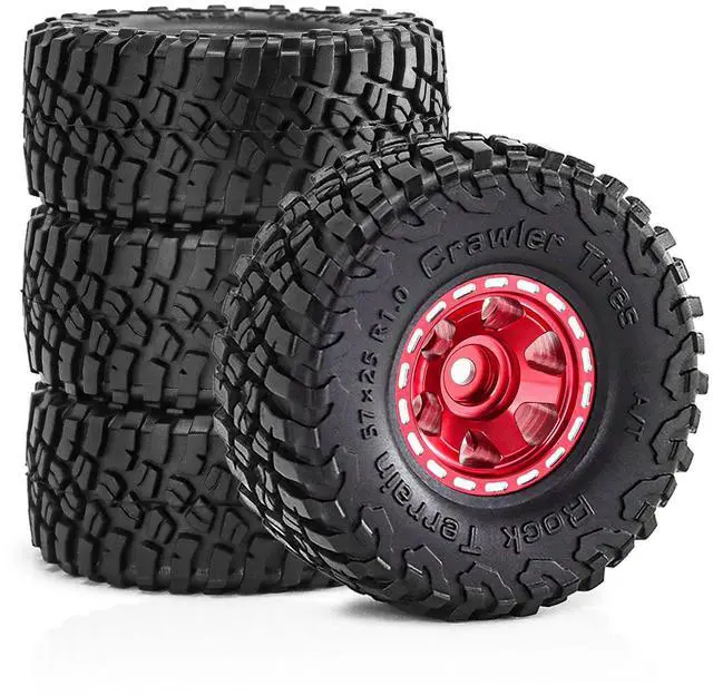 Alt view image 2 of 5 - Optimized for TRX4M SCX24 and Ascent 18 Perfectly compatible with Traxxas TRX4M Axial SCX24 and FMS Ascent 18 platforms Fits all standard 1 0 aftermarket and stock beadlock wheels ensuring wide applic