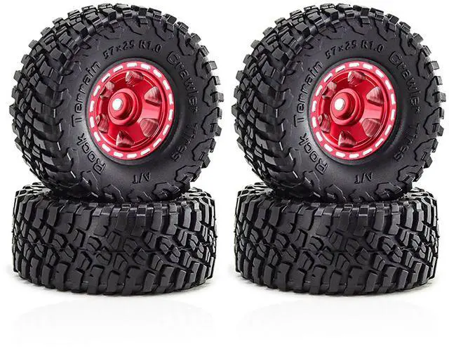 Main image of Optimized for TRX4M SCX24 and Ascent 18 Perfectly compatible with Traxxas TRX4M Axial SCX24 and FMS Ascent 18 platforms Fits all standard 1 0 aftermarket and stock beadlock wheels ensuring wide applic