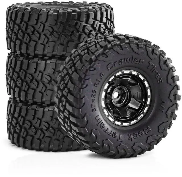 Alt view image 2 of 5 - Optimized for TRX4M SCX24 and Ascent 18 Perfectly compatible with Traxxas TRX4M Axial SCX24 and FMS Ascent 18 platforms Fits all standard 1 0 aftermarket and stock beadlock wheels ensuring wide applic