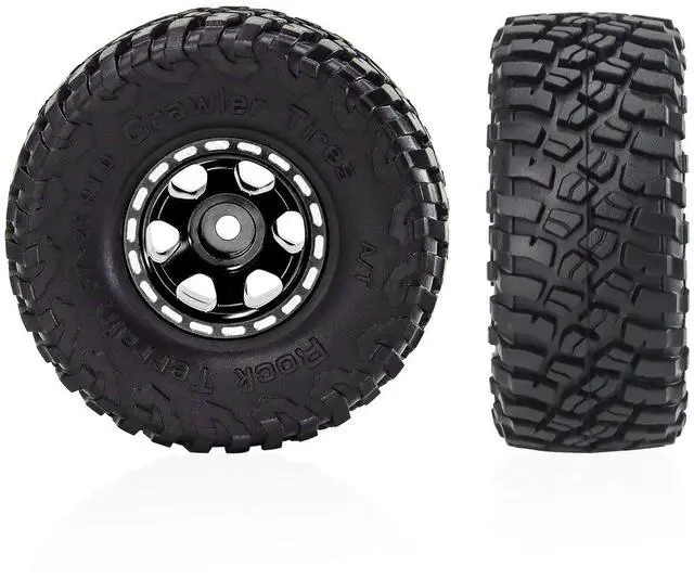 Alt view image 5 of 5 - Optimized for TRX4M SCX24 and Ascent 18 Perfectly compatible with Traxxas TRX4M Axial SCX24 and FMS Ascent 18 platforms Fits all standard 1 0 aftermarket and stock beadlock wheels ensuring wide applic