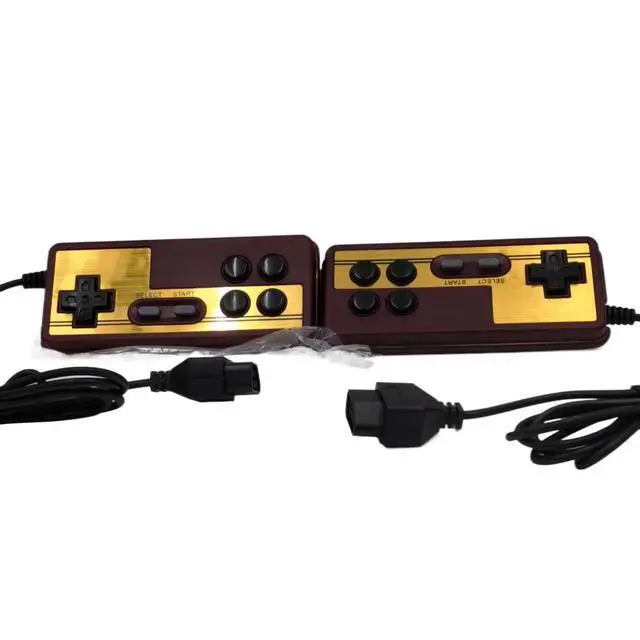Alt view image 7 of 7 - Generic Brand Retro Game Console RGB FC Famicom with HDMI Port, Multi-Output Support (RGB, AV, VGA, S-Video), Compatible with PAL, Dendy, NTSC Formats, Enhanced Visual Clarity Transparent NESC