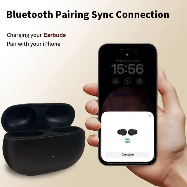 Alt view image 3 of 7 - Charging Case Replacement Compatible for Beats Solo Buds, Portable Charger Case with 660mAh Built-in Battery (Not Include Earphone)