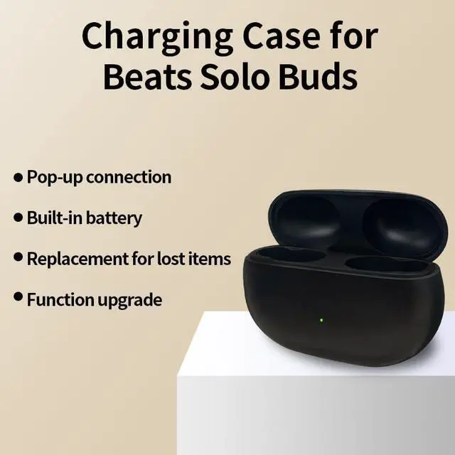 Alt view image 4 of 7 - Charging Case Replacement Compatible for Beats Solo Buds, Portable Charger Case with 660mAh Built-in Battery (Not Include Earphone)