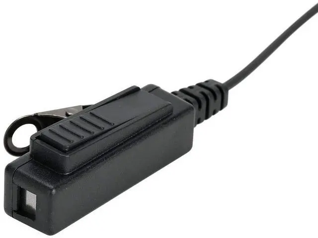 Alt view image 4 of 5 - Yolipar Two-Wire APX6000 XPR7550 Earpiece Surveillance Compatible with Motorola Radio APX4000 XPR7380 XPR7580 XPR7350e XPR7380e XPR7550e XPR7580e Walkie Talkie with PTT Mic Tansparent Tube Headset