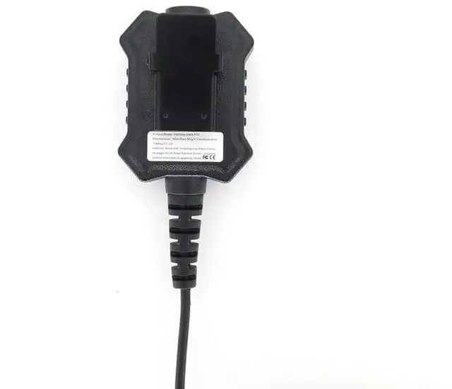 Alt view image 4 of 5 - YiNiTone U94X PTT Tactical PTT Civilian Version Adapter Mobile 2 Pin 7.0mm Plug Push to Talk for for Kenwood TYT Baofeng UV82 UV5R UV6R BF888S Walkie Talkie U94X Push to Talk Button