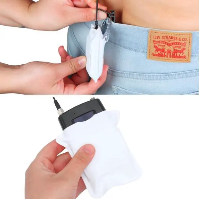 Main image of URSA Belt Pouch with Clips - Versatile Rigging for Wireless Transmitters, White, L, Large