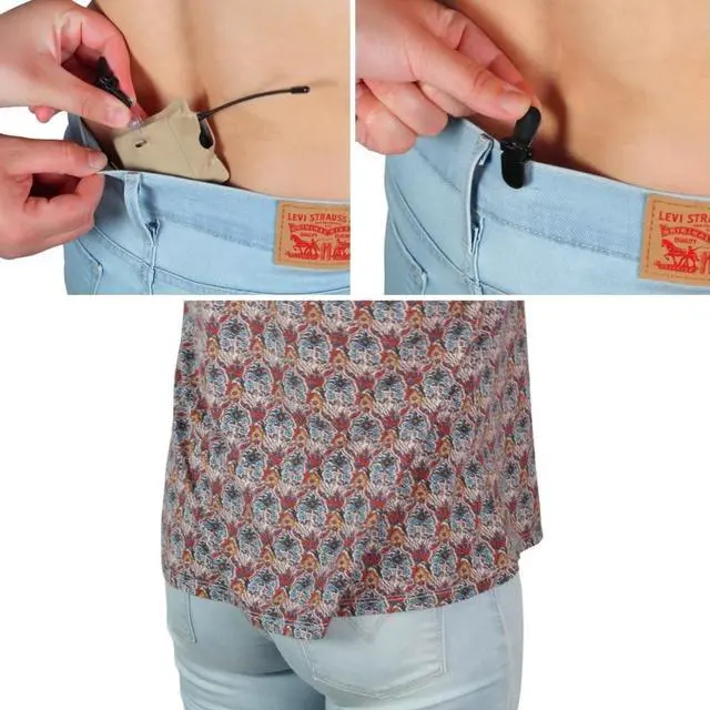 Alt view image 3 of 5 - URSA Belt Pouch with Clips - Versatile Rigging for Wireless Transmitters (Beige, Small)