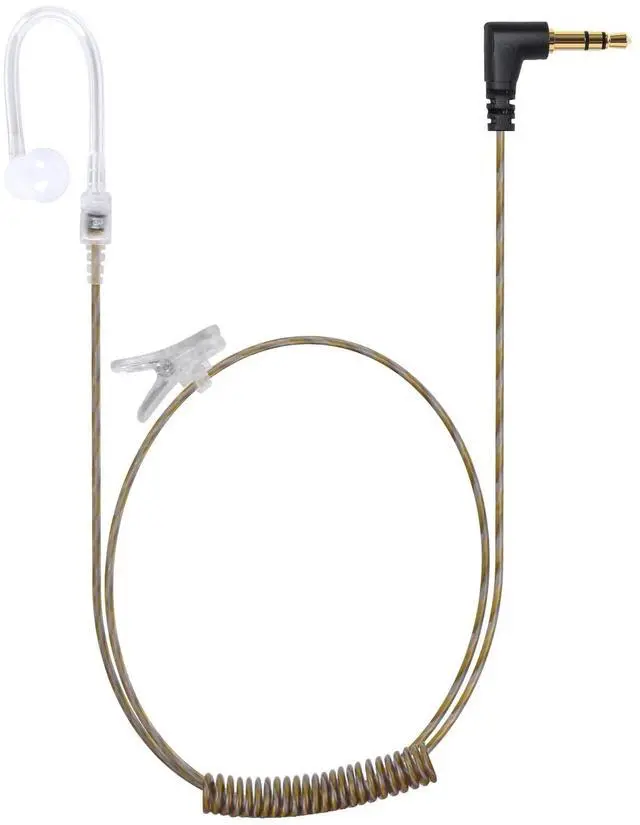 Main image of Pdflie 3.5mm Police Listen Only Earpiece, Covert High Definition, Single Ear