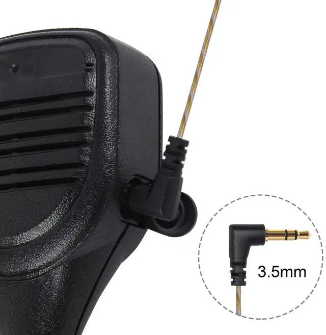 Alt view image 4 of 5 - Pdflie 3.5mm Police Listen Only Earpiece, Covert High Definition, Single Ear