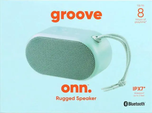 Alt view image 3 of 5 - onn. Portable Waterproof Rugged Bluetooth Speaker