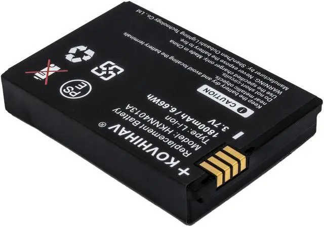 Alt view image 4 of 5 - BUSFUIVA 3 Pack BT90 Walkie-Talkie Battery Compatible with DLR1020 DLR1060 DLR110 DLR Series HKNN4013 HKNN4013A
