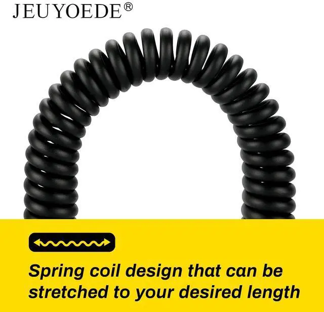 Alt view image 3 of 5 - JEUYOEDE Waterproof Walkie Talkie Microphone Remote Handheld Radio Mic with 3.5mm Audio Jack Compatible with Motorola APX1000 APX4000 APX6000 APX7000 XPR6350 XPR6550 XPR7550e Yellow