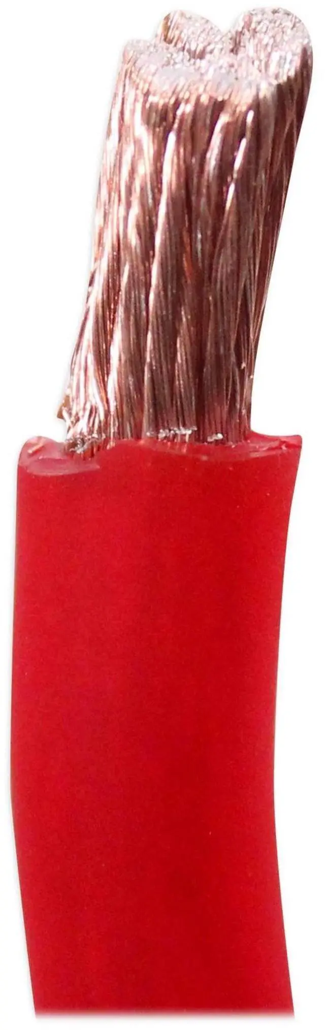 Alt view image 2 of 5 - Rockville R4G40R 4 AWG 40 Ft Car Amp Power/Ground Wire Spool, Ultra-Pure Conduction, Flexible Red PVC Jacket, High Copper Content for Car Audio Systems