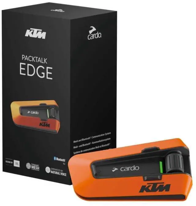 Main image of Cardo Systems Packtalk Edge KTM Edition, Single Pack