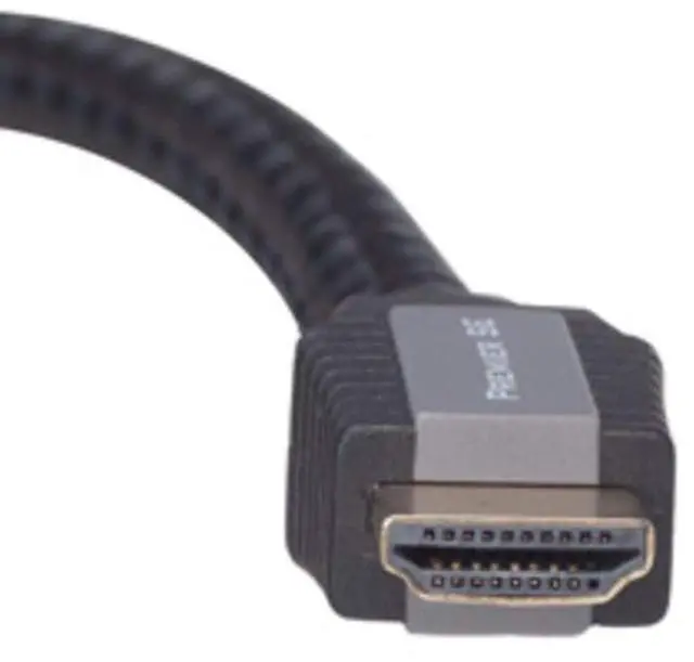 Alt view image 4 of 4 - Pangea Audio HD23PC Premier SE HDMI Cable 6% Silver Plate (1.0 Meter)