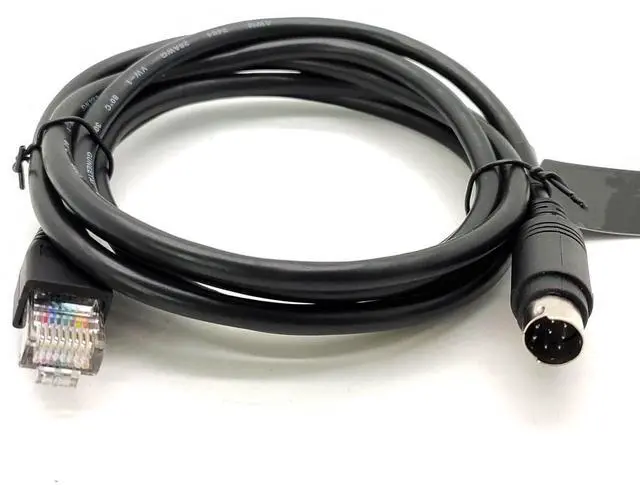 Alt view image 4 of 4 - GXMRHWY Din 8Pin to RJ45 RS232 Camera Control Cable for Cameras 1Meter