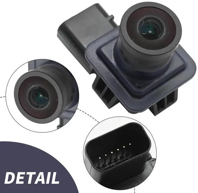 Alt view image 4 of 5 - Vkinman Vehicle Backup Camera ET4Z-19G490-A, Rear View Backup Camera, Replacement for Ford Edge 2013 2014, Replaces DT4Z-19G490-A DT4Z-19G490-B 590-415
