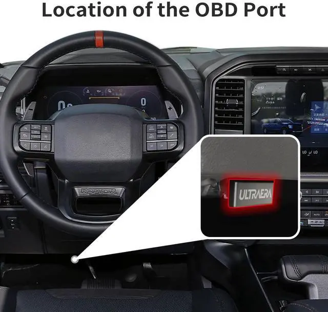 Alt view image 3 of 5 - UltraEra Auto Start Stop Eliminator for Ford F150 2015 2016 2017 2018 2019 2020 Turn Off Idle Engine Stop Start System Disabler Easy Install OBD Connect Plug Play Accessories