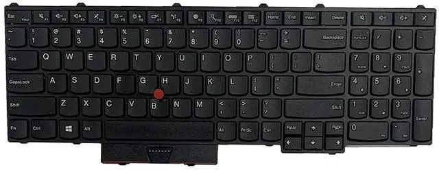 Alt view image 2 of 5 - Laptop Replacement US Layout Keyboard for Lenovo ThinkPad P50(20EN/20EQ) P70(20ER/20ES) P51 P71 Without Backlit P/N: 00PA288 SN20K85114 00PA247 0BH00HH SN20H35156 00PA329 00PA247