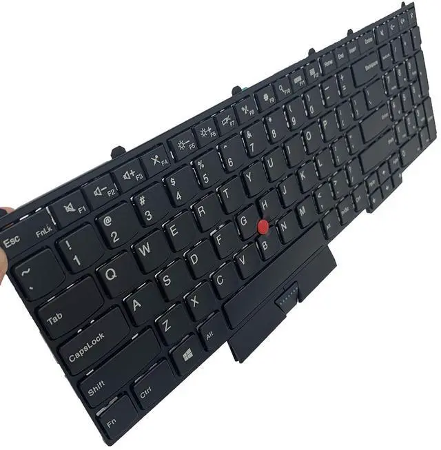 Alt view image 5 of 5 - Laptop Replacement US Layout Keyboard for Lenovo ThinkPad P50(20EN/20EQ) P70(20ER/20ES) P51 P71 Without Backlit P/N: 00PA288 SN20K85114 00PA247 0BH00HH SN20H35156 00PA329 00PA247