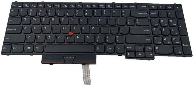 Alt view image 3 of 5 - Laptop Replacement US Layout Keyboard for Lenovo ThinkPad P50(20EN/20EQ) P70(20ER/20ES) P51 P71 Without Backlit P/N: 00PA288 SN20K85114 00PA247 0BH00HH SN20H35156 00PA329 00PA247