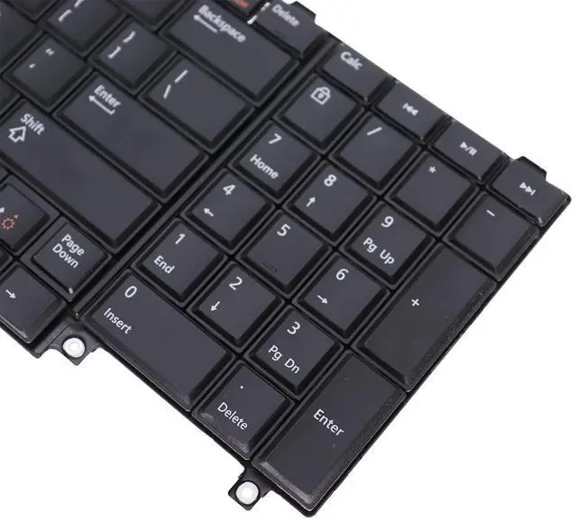 Alt view image 3 of 5 - LeFix US Non-Backlit Keyboard with Pointer Compatible with Dell Latitude E6520 E6530 E6540 E5520 E5520M E5530^^Orange Print of Function Keys,DP/N:0M8F00