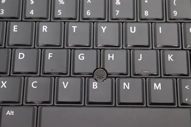 Alt view image 5 of 5 - LeFix US Non-Backlit Keyboard with Pointer Compatible with Dell Latitude E6520 E6530 E6540 E5520 E5520M E5530^^Orange Print of Function Keys,DP/N:0M8F00